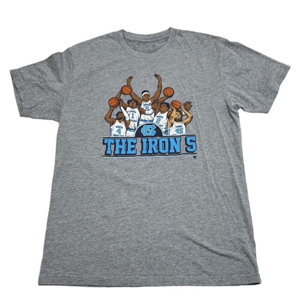 Breaking T Men’s University of North Carolina “The‎ Iron 5” Shirt Size M